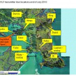 Map of monitored kiwi for july