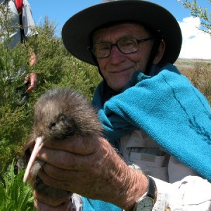 George Wilson releases a chick-small